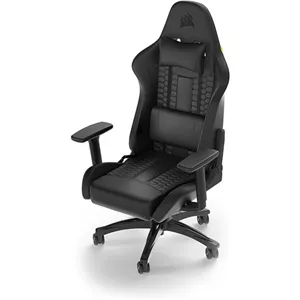 صندلی گیمینگ کورسیر مدل TC100 Relaxed Leatherette Black مبلمان اورلین مدل 956615