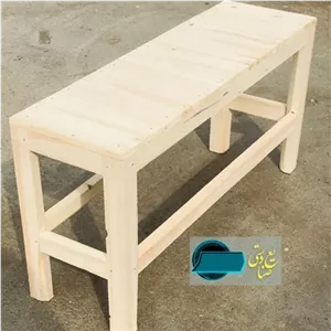 نیمکت چوبی سنتی سایز 100در 35 در50 اورلین مدل 900295