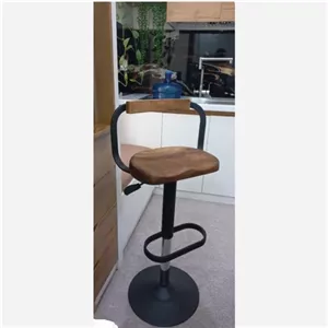 صندلی اپن زیمر کف وپشت چوب گردو اورلین مدل 904738