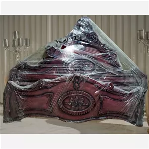 تخت خواب سلطنتی مدل سه قاب لمسه مبلمان اورلین مدل 937946
