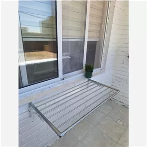 بندرخت تاشو دیواری تمام استیل مبلمان اورلین مدل 923082