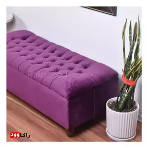 پاف باکس 120 در 50 لمسه راکاوود مبلمان فرنا مدل 1106532