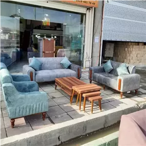 مبل راحتی 7 نفره مدل نگین با رنگبندی مبلمان فرنا مدل 1107005