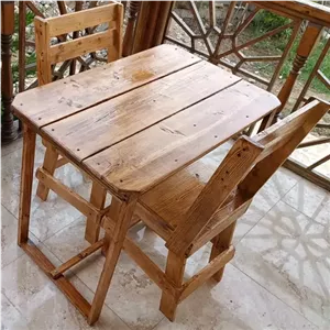 میز تاشو بهمراه صندلی ، مبلمان فرنا مدل 1107554