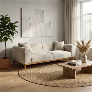 مبل راحتی 3 نفره مبل لوکس شاپ مدل هوکو مبلمان فرنا مدل 1108276