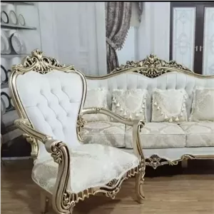 مبل کلاسیک 7نفره مدل نگار مبلمان فرنا مدل 1102169