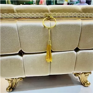 صندوقچه تک بزرگ عروس-چادر نماز،سجاده مبلمان فرنا مدل 1102697