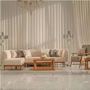 مبل راحتی مدل ال کاپر مینیمال با رنگ بندی مختلف چوب روس مبلمان فرنا مدل 1105625