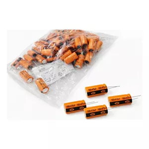 خازن 470 میکروفاراد 100 ولت AXBOOM (بسته 100 عددی)