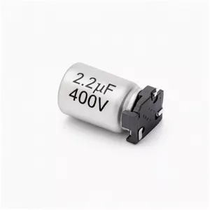خازن 2.2 میکروفاراد 400 ولت SMD نوع پایه Tape (رول 700 عددی)