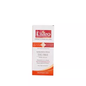 ضد آفتاب رنگی الارو Ellaro مناسب پوست های چرب SPF 50 حجم 40 میل