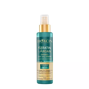 اسپری موی دوفاز ضدریزش، نرم کننده و تقویت کننده بیوکسین BIOXCIN مدل کراتین و آرگان Keratin and Argan حجم 150 میل