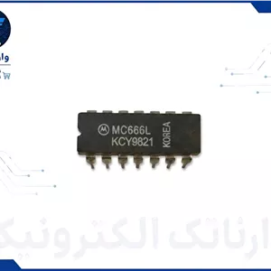 آی سی سرامیکی MC666L DIP-14 اورجینال