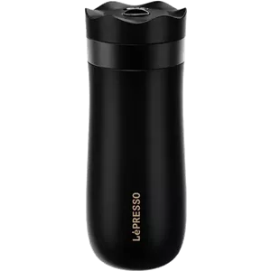 ماگ قهوه‌ با فرنچ پرس لپرسو مدل Insulated Mug - مشکی