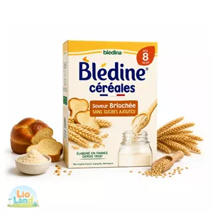 سرلاک گندم و نان بریوش بلدین Bledine مناسب ۸-۳۶ ماه
