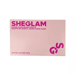 پالت رژگونه ۶ رنگ شیگلم مدل Floral Flush