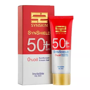 ژل ضد آفتاب بی‌رنگ فاقد چربی ساین شیلد +SPF50 ساین اسکین