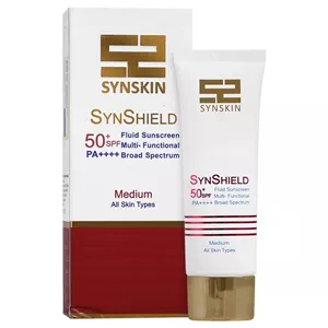 فلوئید ضد آفتاب ساین شیلد SPF50 متوسط ساین اسکین