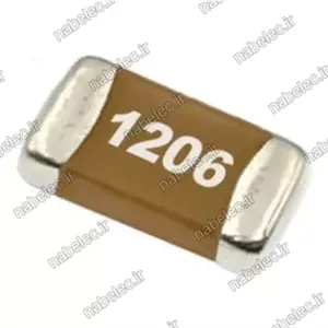 خازن 330nF SMD پکیج 1206