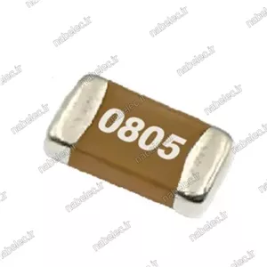 خازن 100nF SMD پکیج 0805