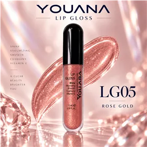 Youana.برق لب LIPGLOSS (LG01-LG06)  یوانا 5 میل 