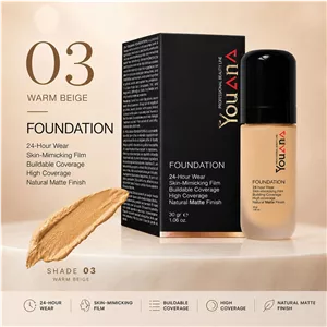 Youana.کرم پودر و کانسیلر فول کاور (F01-F07) یوانا 30 میل