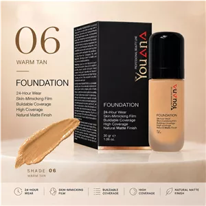 Youana.کرم پودر و کانسیلر فول کاور (F01-F07) یوانا 30 میل