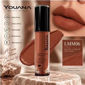 Youana. رژ لب مایع مات یوانا Matte Liquid Lipstick حجم 4.5 میل