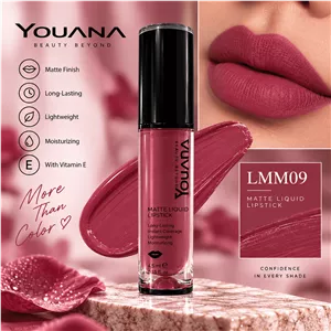 Youana. رژ لب مایع مات یوانا Matte Liquid Lipstick حجم 4.5 میل
