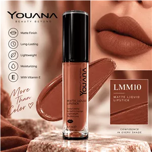 Youana. رژ لب مایع مات یوانا Matte Liquid Lipstick حجم 4.5 میل