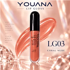 Youana.برق لب LIPGLOSS (LG01-LG06)  یوانا 5 میل 