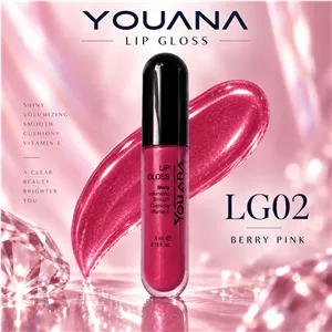 Youana.برق لب LIPGLOSS (LG01-LG06)  یوانا 5 میل 