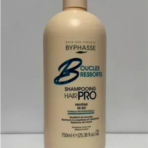 شامپو موهای فر بایفاس Hair Pro Boucles Ressorts حاوی پروتئین گندم