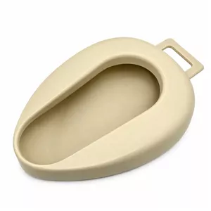 لگن زیر بیمار دسته دار مواد درجه 2(کدر)