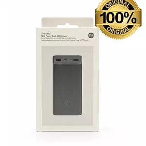پاوربانک 18w شیائومی مدل (PB3018ZM) ظرفیت 30000 میلی آمپر ساعت اورجینال 0