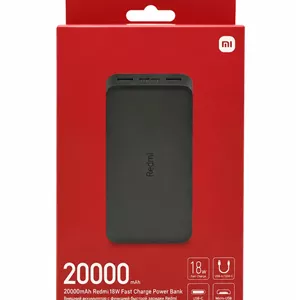 پاوربانک 18w شیائومی مدل (PB200LZM) ظرفیت 20000 میلی آمپر ساعت پک گلوبال