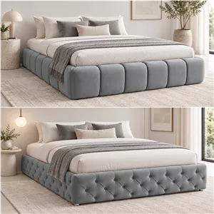 باکس ساده لمسه لبه دار (بدون جک و تاج)