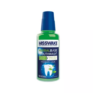 دهان شویه گیاهی میسویک مدل Herbal Base حجم 400 میلی لیتر