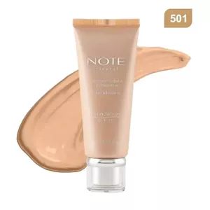 کرم پودر مینرال نچرال گلو 501 نوت Mineral Natural Glow Foundation NOTE