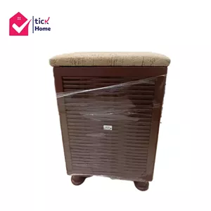 باکس رخت چرک لباس درب دار و نشیمن دار