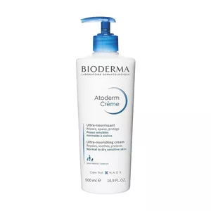 کرم مرطوب‌کننده بایودرما bioderma Atoderm Crème مناسب پوست خشک و حساس – ۵۰۰ میل