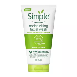 فیس‌واش آبرسان سیمپل مدل Moisturising Facial Wash