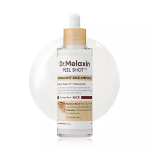 آمپول برنج و لایه‌بردار دکتر ملاکسین Rice & Exfoliating Ampoule Dr. Malaxin