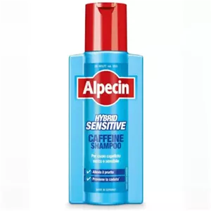 شامپو ضدریزش و ابرسان هیبرید آلپسین _ Alpecin Hybrid Sensitive Caffeine Shampoo
