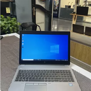 لپ تاپ استوک HP ZBook 15 G5 با پردازنده Core i7-8850H، رم 16GB DDR4، SSD 512GB و گرافیک Quadro P2000 4GB