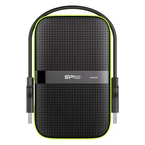 هارد اکسترنال سیلیکون پاور مدل Armor A60 ظرفیت یک ترابایت دارای رابط USB Type-A 3.2
