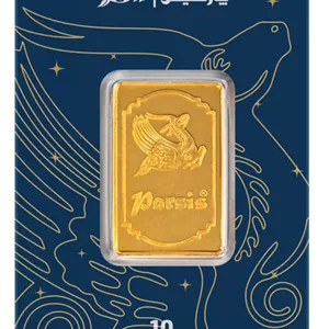 شمش پارسیس 10 گرمی 24 عیار 999.9 