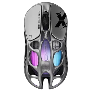 موس گیمینگ گراوا استار مدل GravaStar Mercury X - Interstellar Silver
