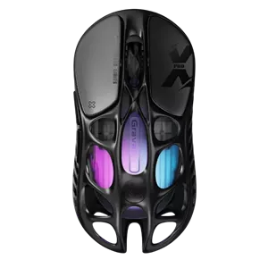 موس گیمینگ گراوا استار مدل GravaStar Mercury X PRO - Galaxy Black 8K