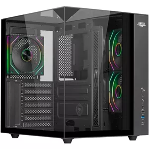 کیس گیمینگ اوست مدل AWEST AQ15 TG Black